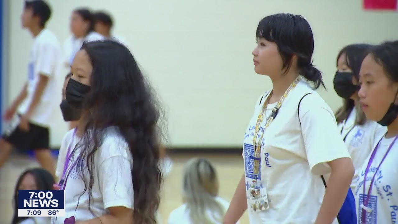 Hmong language and learning camp in Brooklyn Park | KMSP