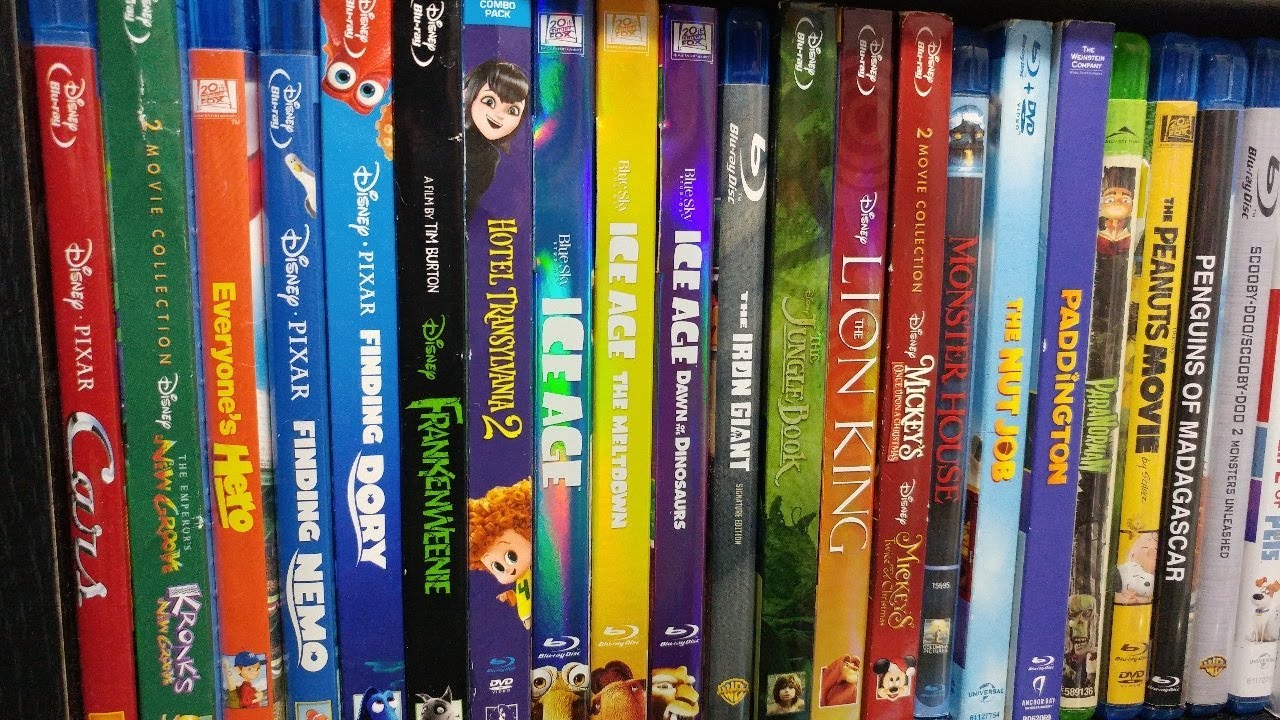 My Animated Movie Blu-ray Collection [Blu-ray Collection #1] | Jay Toonz