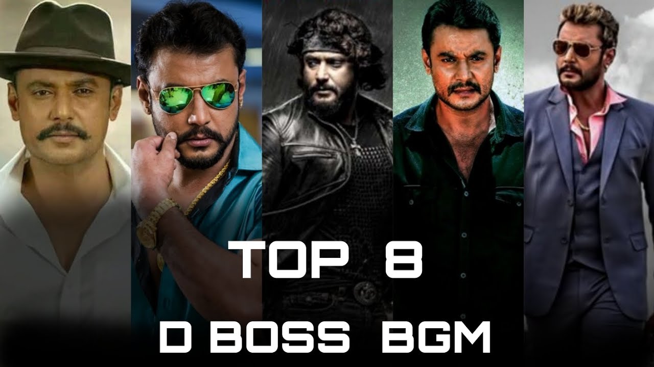 TOP 8 Challenging Star Darshan Mass BGM | Mass BGM Ringtone | Kannada