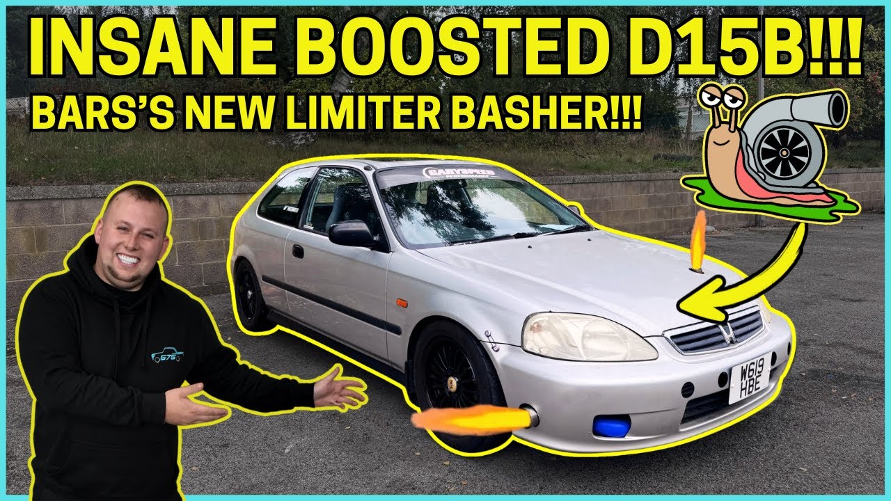 БЕЗУМНЫЙ ТУРБОНАДДУВ D15B Civic – безумие ограничителя!