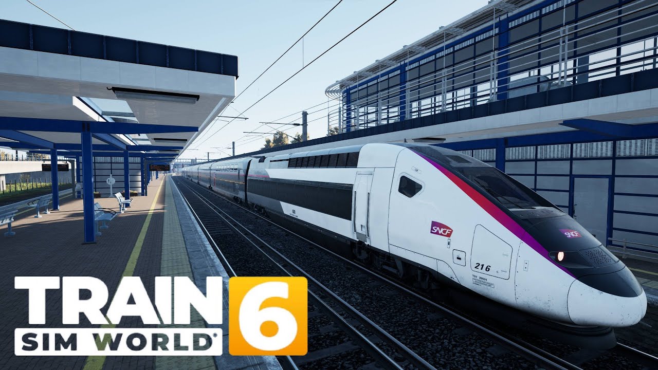TRAIN SIM WORLD 6 - TGV DUPLEX DIRECTION LONDRES ST PANCRAS