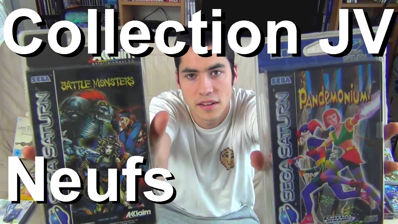Ma collection de jeux vidéo neufs sous blister