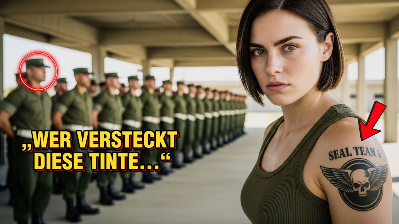 „Eine stille Frau am Schießstand – bis ihr Tattoo den SEAL-Kommandanten erstarren ließ“