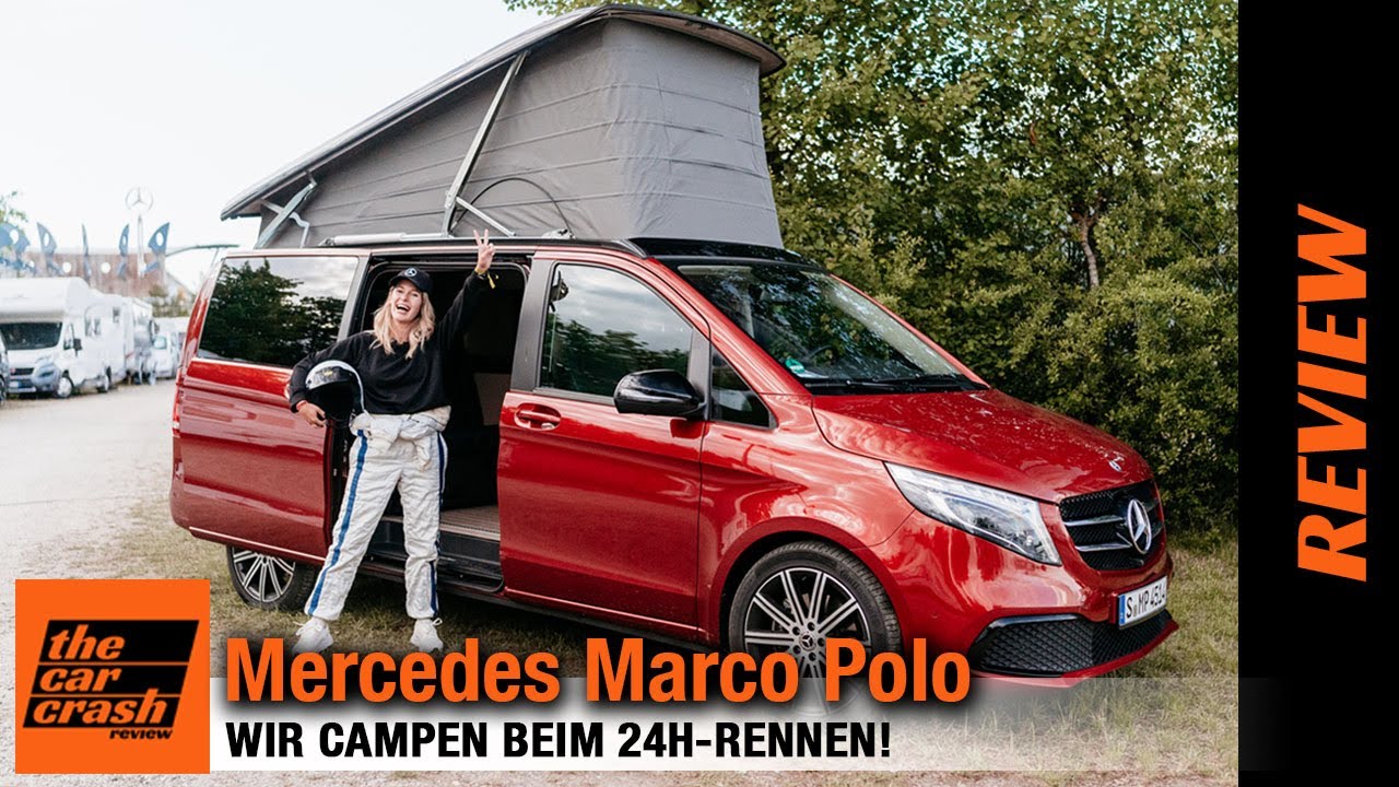 Mercedes-Benz Marco Polo (2022) Wir campen beim 24h-Rennen! 🚐 Review | Test | Edition | V-Klasse