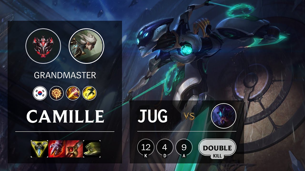 Camille Jungle vs Rek'Sai - KR Grandmaster Patch 10.14