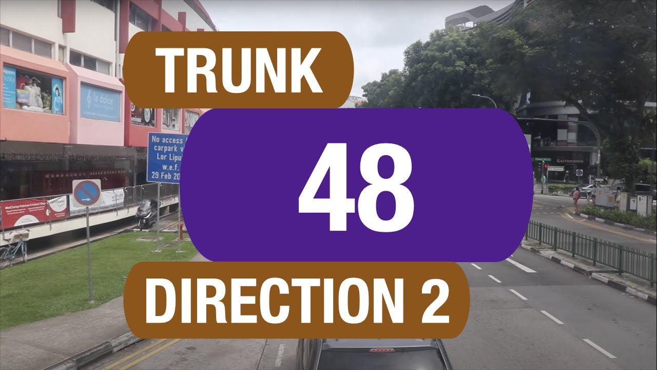 SBS Transit Trunk 48 (Direction 2) | Bus Service Route Visual