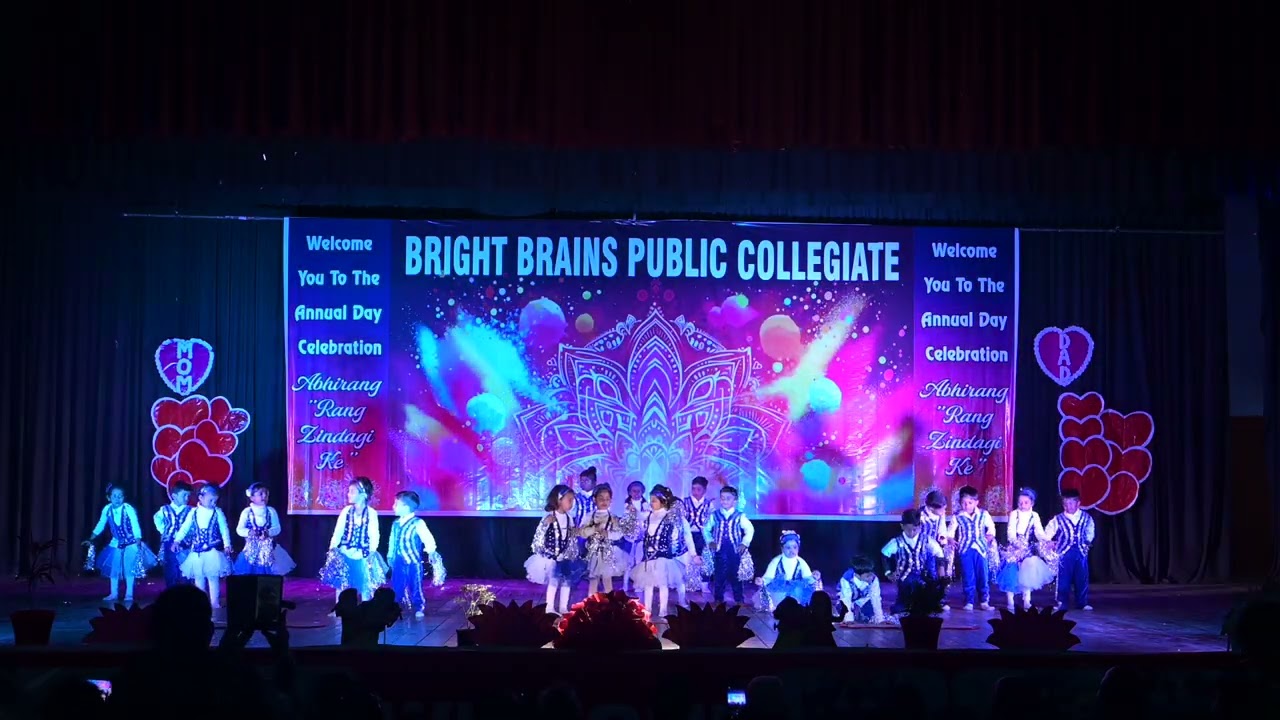 Prep class students Performance on Annual Day