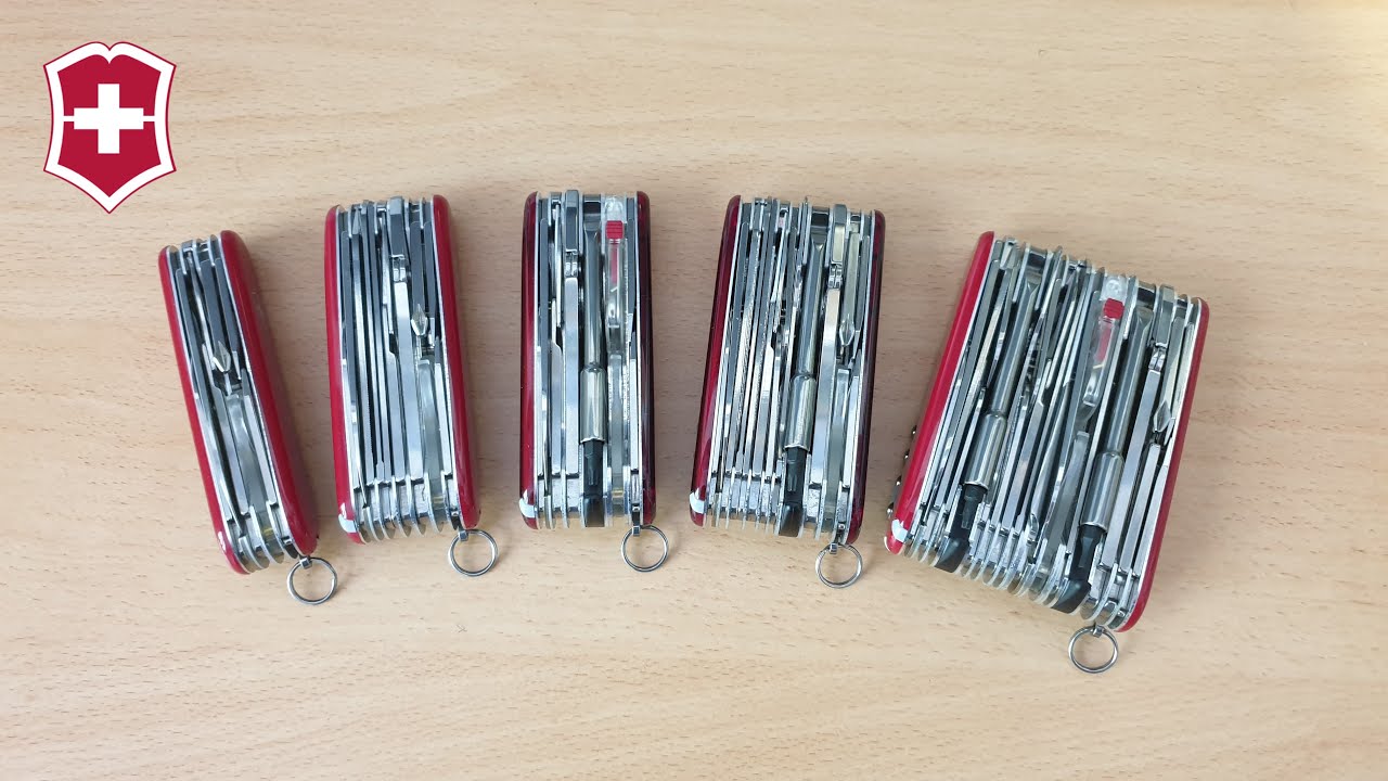 [FR] Victorinox - AVEC LA LOUPE (Explorer, CyberTool, Swiss Champ...)