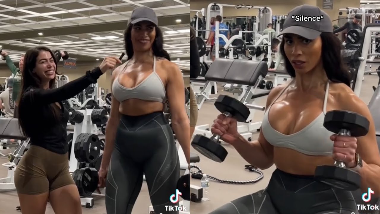 Gym Girl Gets SILENCED By Man