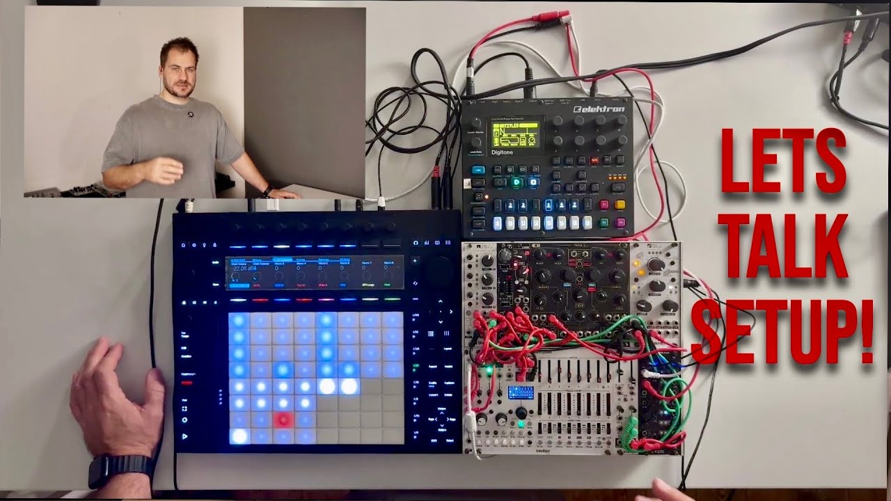 Lets Talk Setup *** Push 3, Eurorack, Digitone