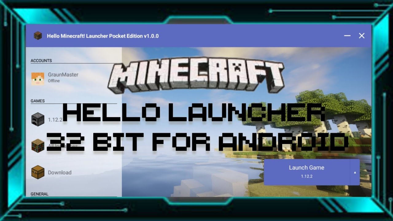 hello launcher minecraft новий лаунчер или же замена PojavLauncher и mcinabox