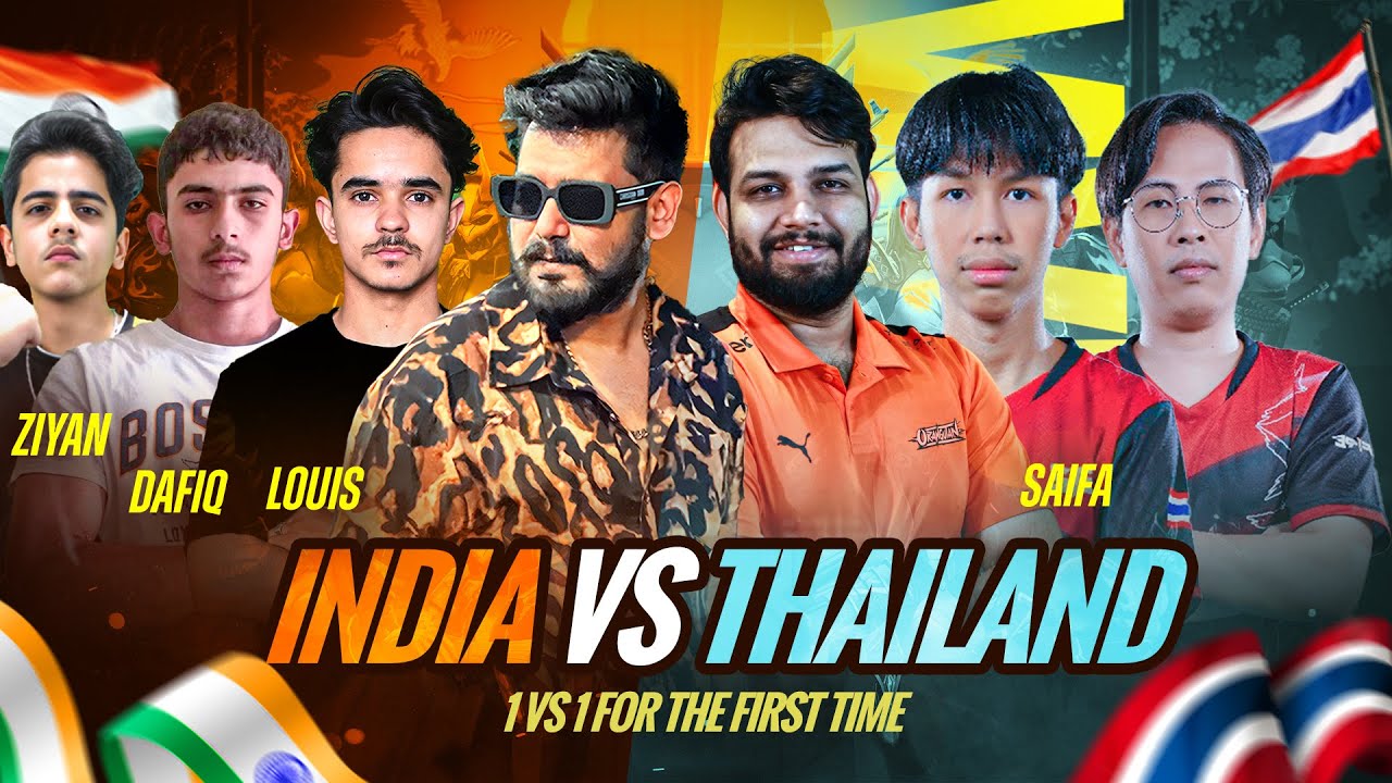 Thailand vs India 1 vs 1 #nonstopgaming #classyfreefire #gyangaming  #ipl