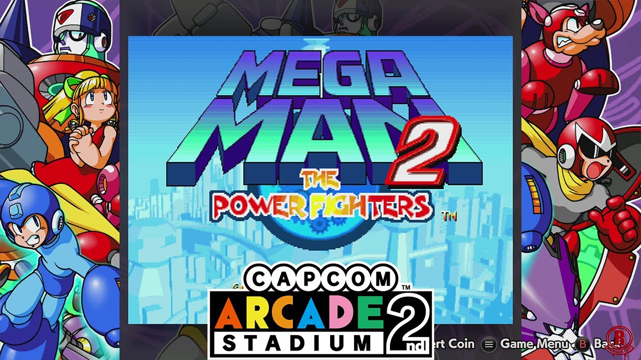 Capcom Arcade 2nd Stadium (XboxSeriesX) Mega Man 2: The Power Fighters Gameplay & Endings [4K 60FPS]