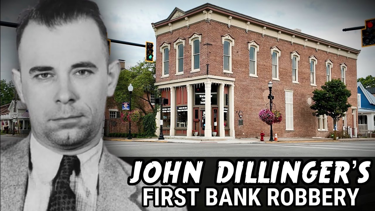John Dillinger’s FIRST Bank ROBBERY Location! - New Carlisle, Ohio! 