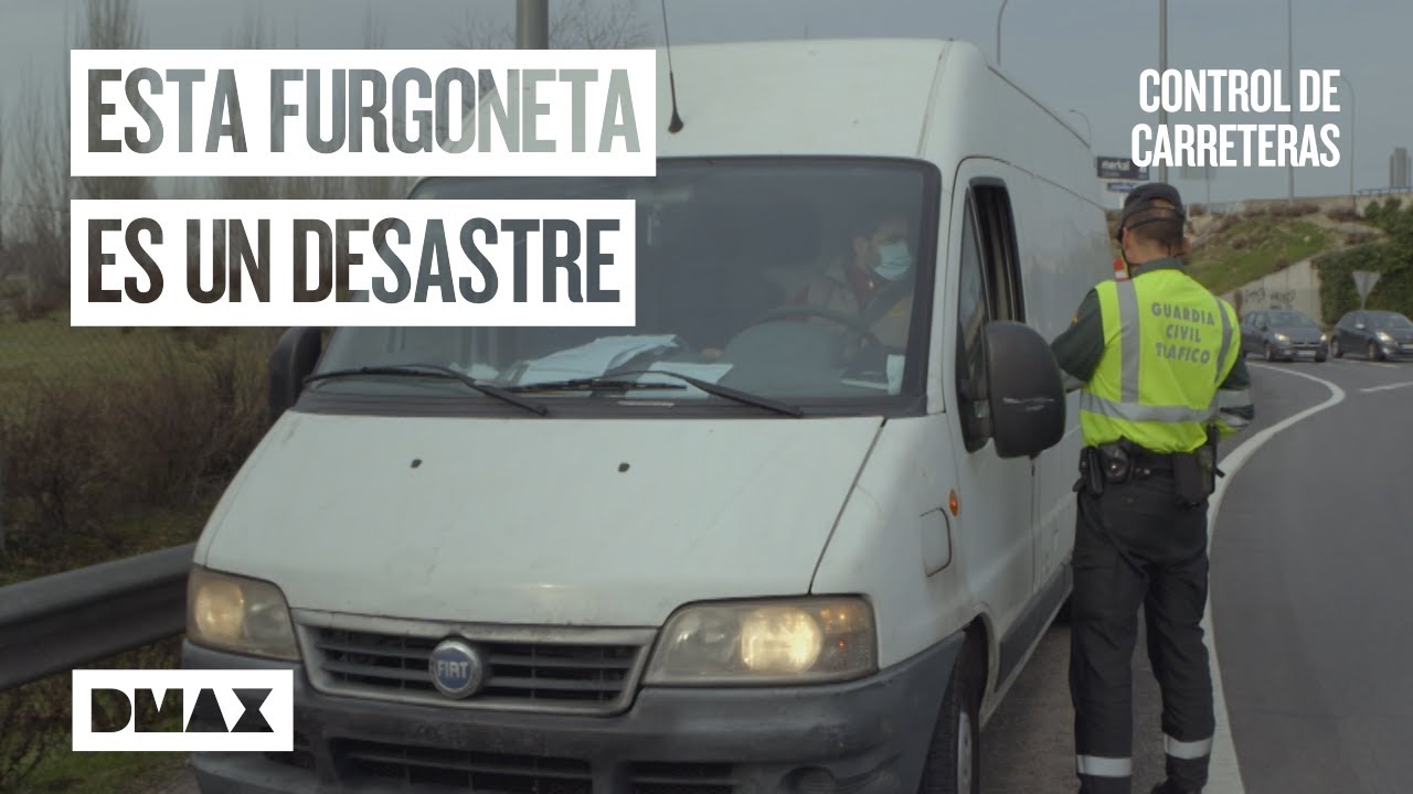 Peligro en la carretera: esta furgoneta podría ocasionar muchos accidentes  | Control de carreteras