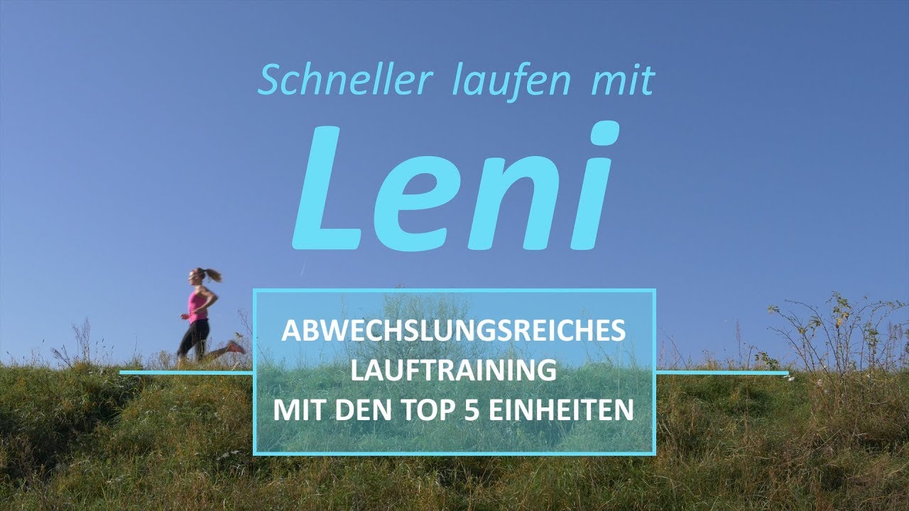 Abwechslungsreiches Lauftraining für mehr Leistungsverbesserung