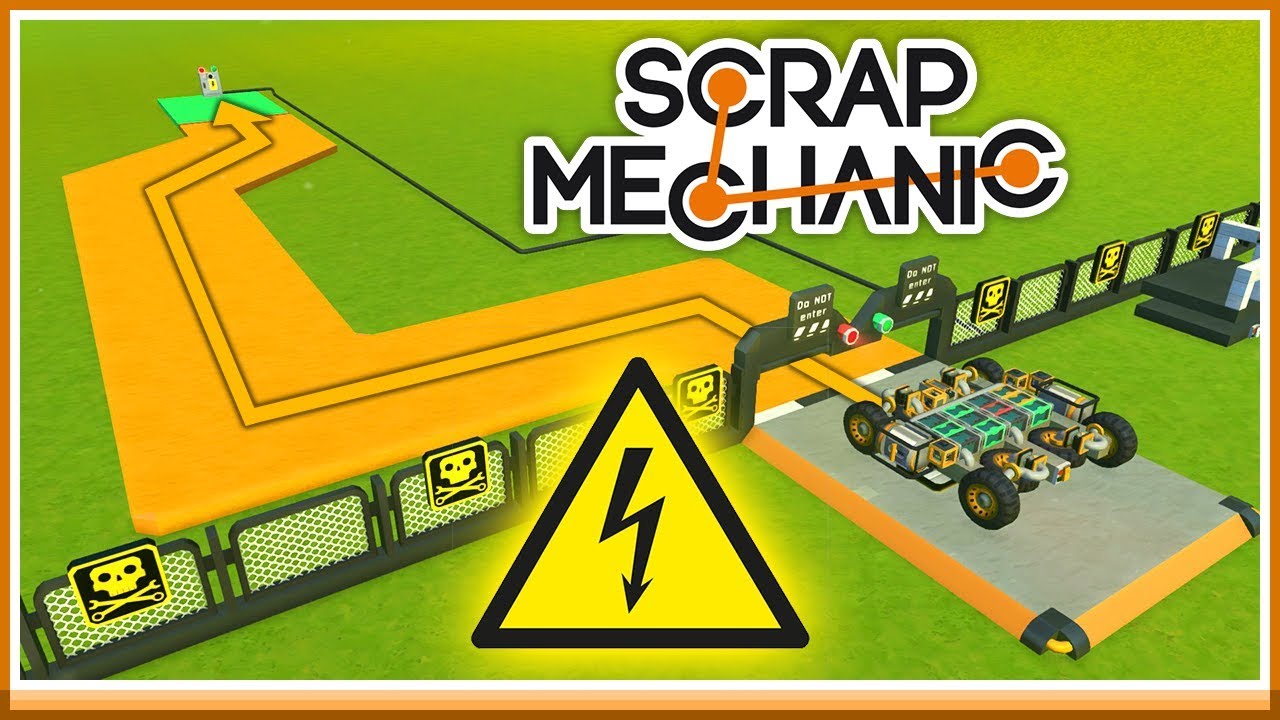 CHOCKERANDE VÄG TILL FARMOR! - Scrap Mechanic Tävling med Toffe!