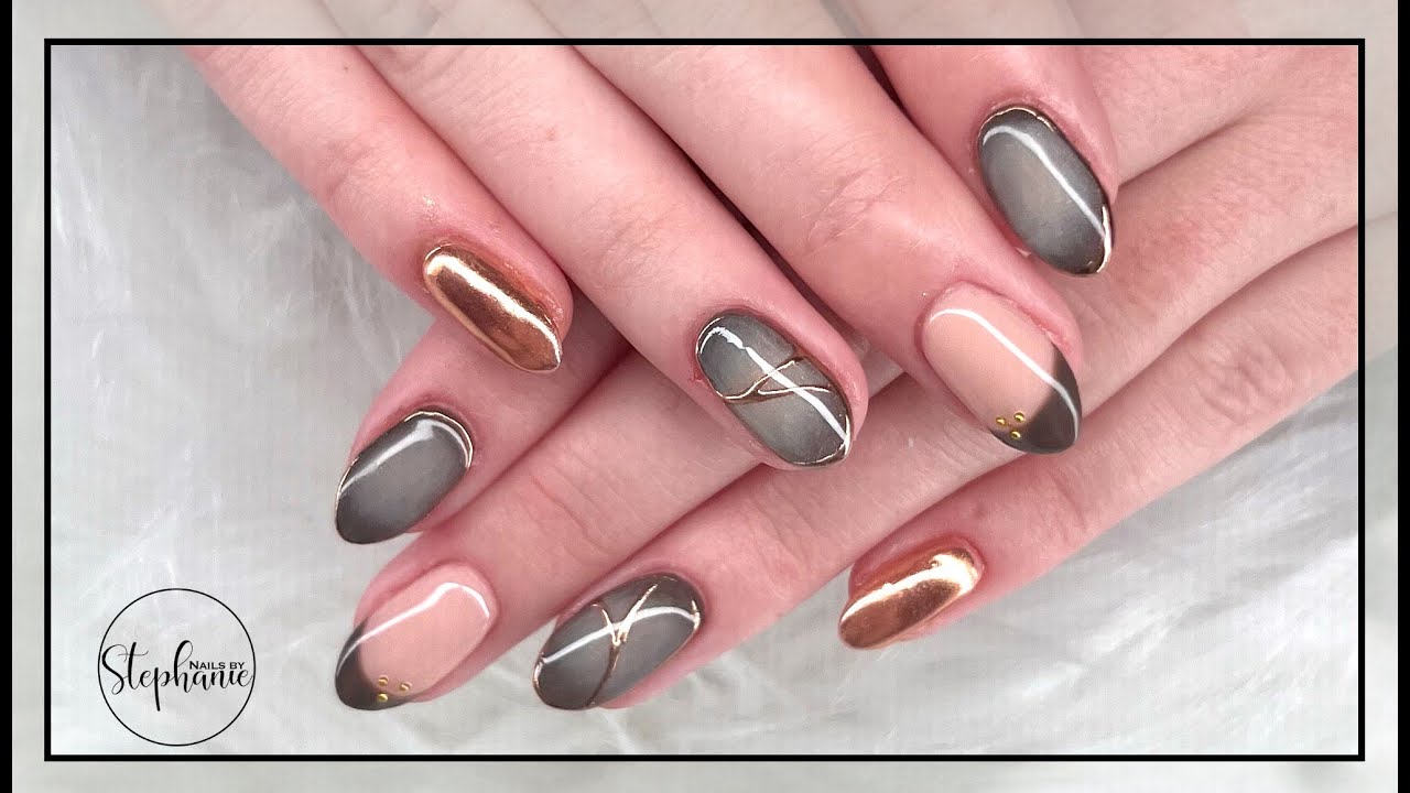 Выполнение гелевого дизайна на основе Dip