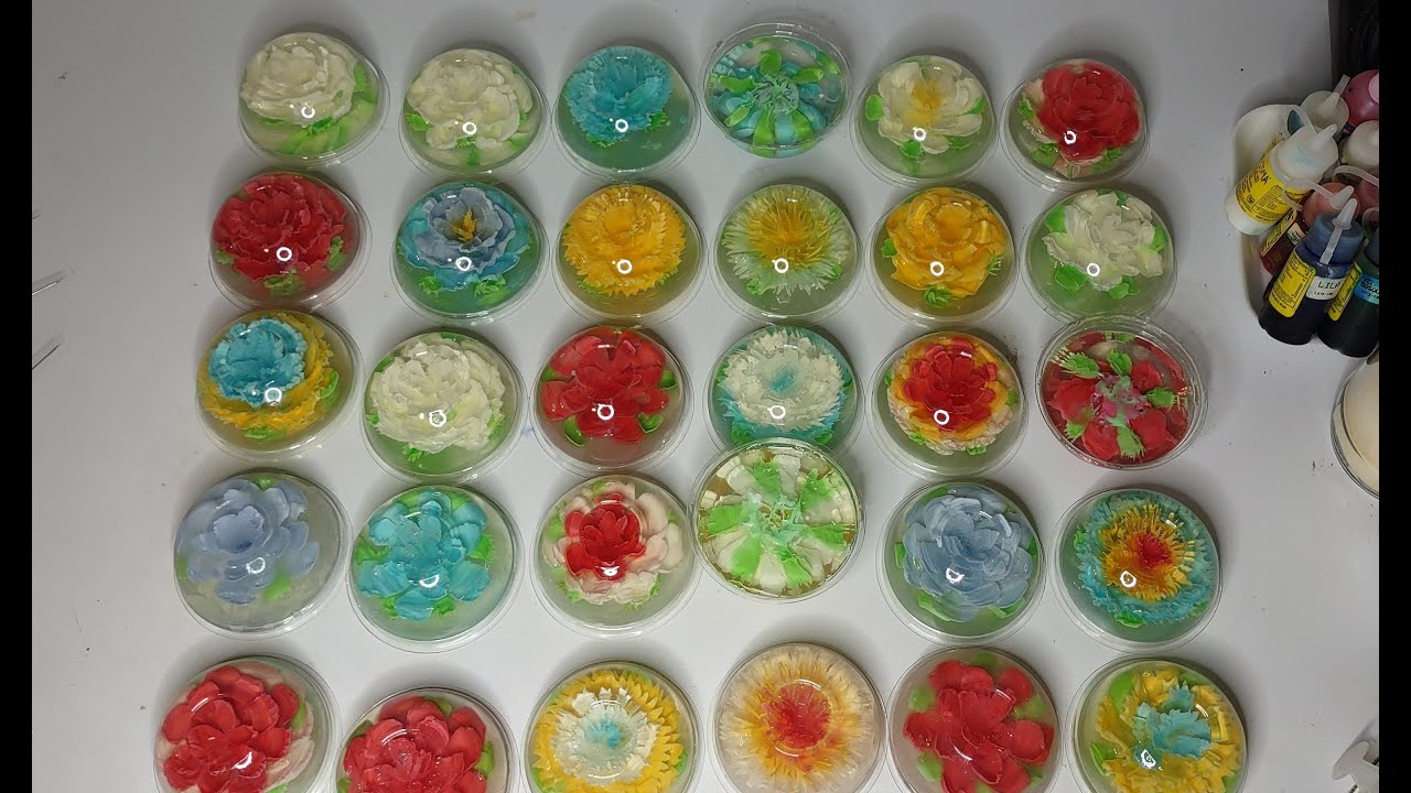 VIDEO 13: "GELATINAS ARTÍSTICAS PASO PASO  (VIDEO 1 DE 2)"