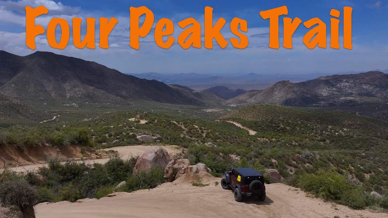 Four Peaks Trail: Check out this ICONIC offroad trail just outside of Phoenix, Arizona.