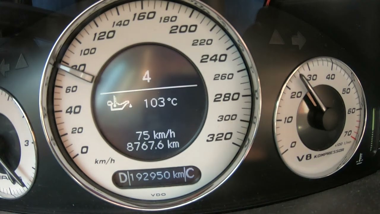 Mercedes AMG W211 E55 Kompressor with MCT Transmission 722.931