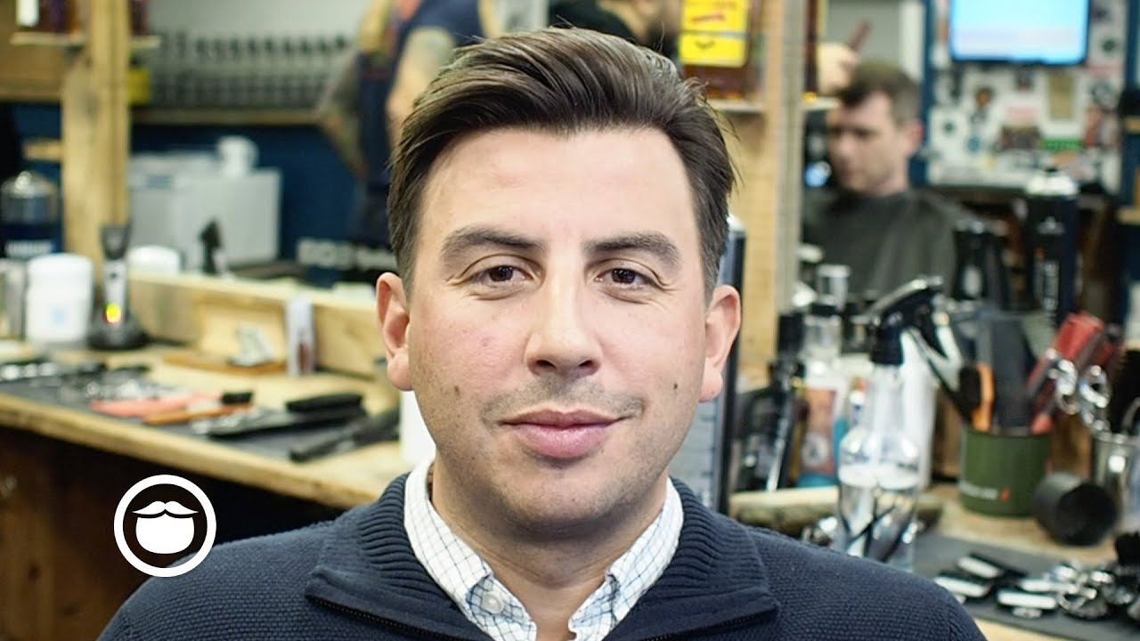 Classic Scissor Cut Men's Haircut | Jack Rabbit's Barbershop
