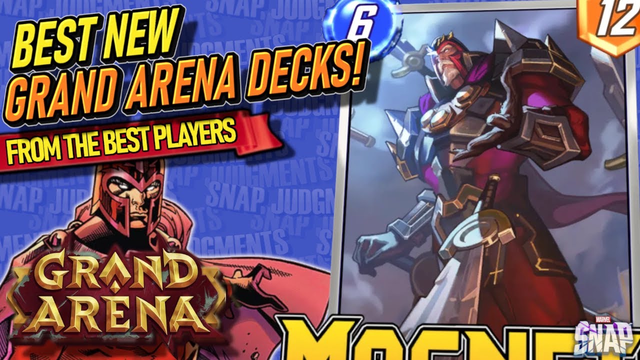 The Highest Win Rate and BEST Players Grand Arena Decks! Marvel Snap