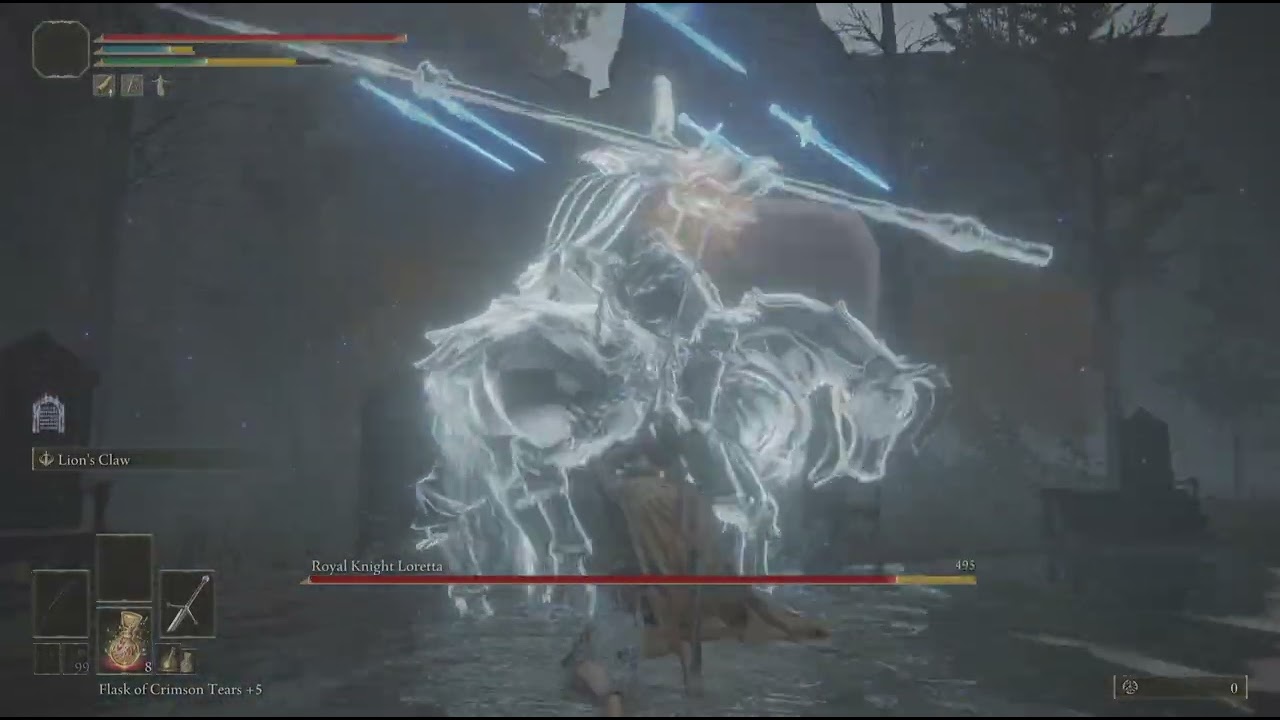 ELDEN RING Royal Knight Loretta 5 tries Solo