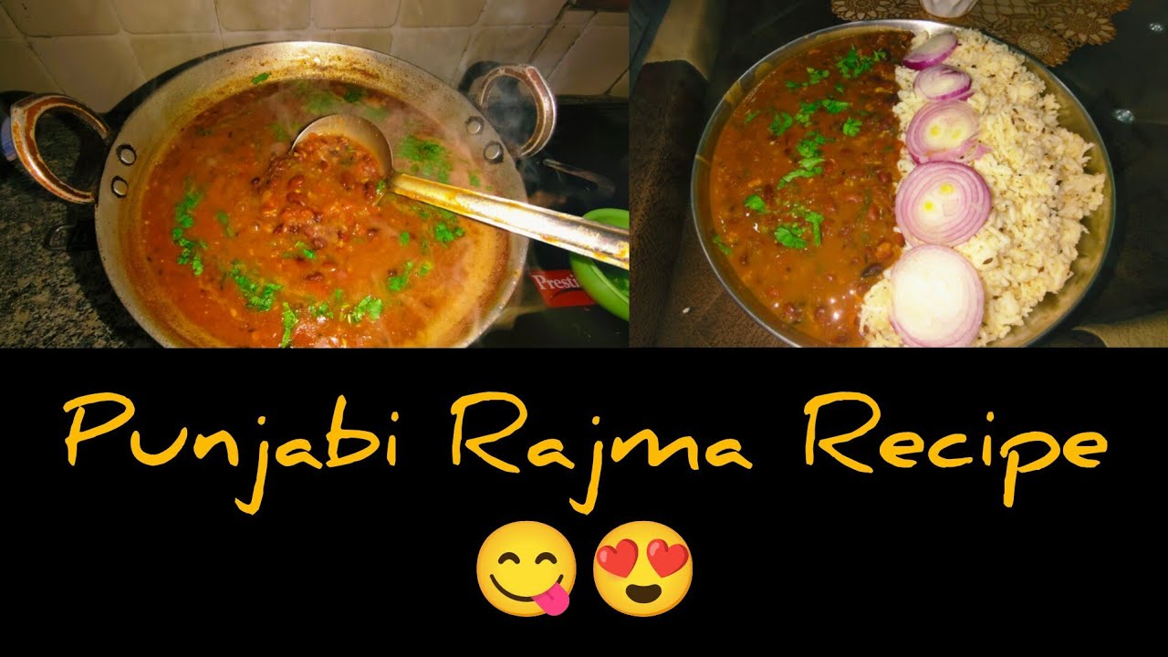 A typical #Punjabi #Rajma #Recipe😘😍😋