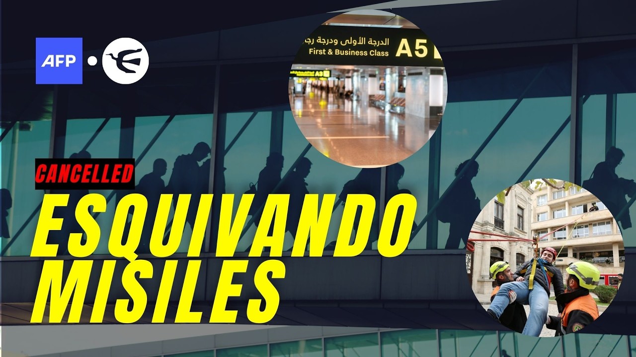 Caos aéreo total: 13.000 vuelos cancelados y miles de varados por la guerra ✈️🌍🚨