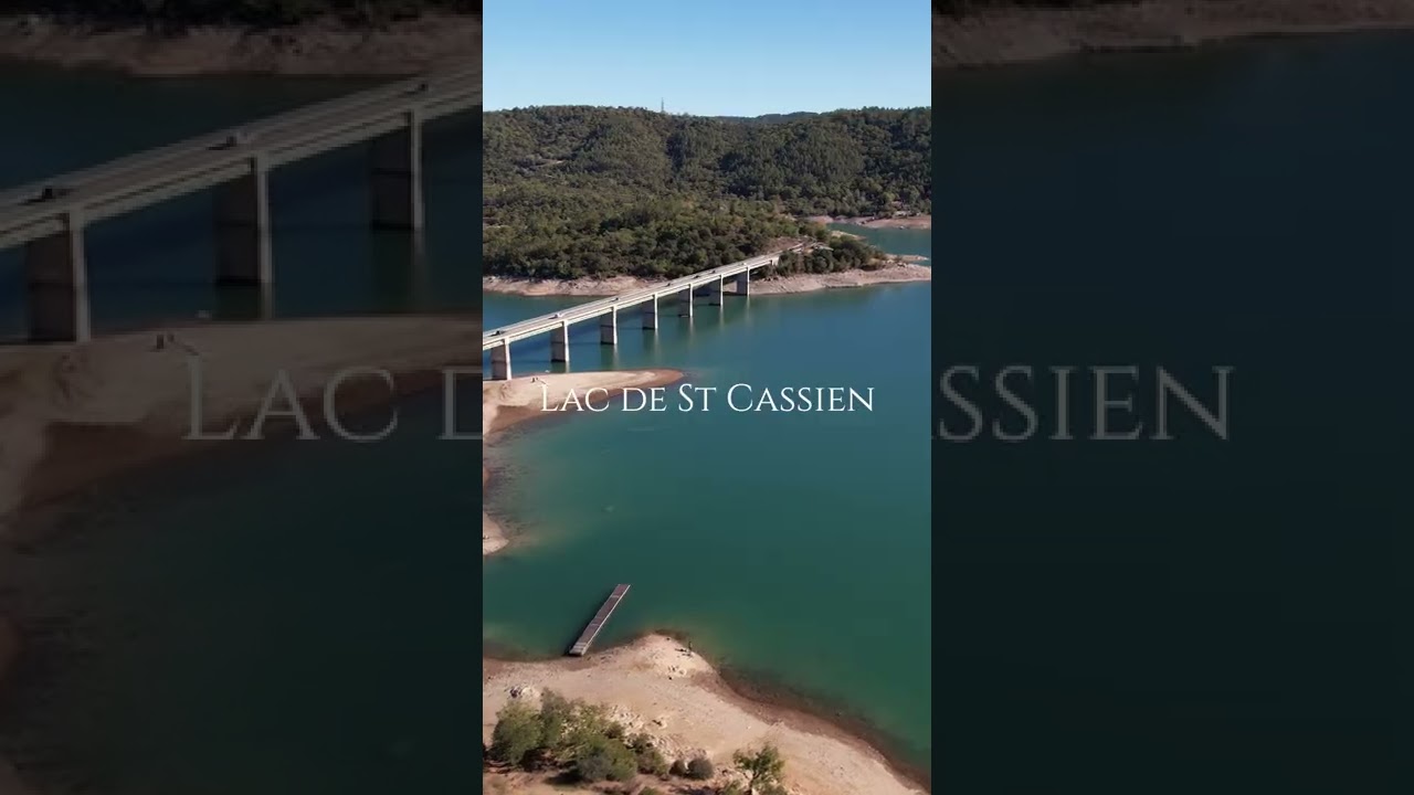 Le Lac de Saint-Cassien est une oasis paisible au sein du territoire @EsterelCotedAzur 😊 #shorts