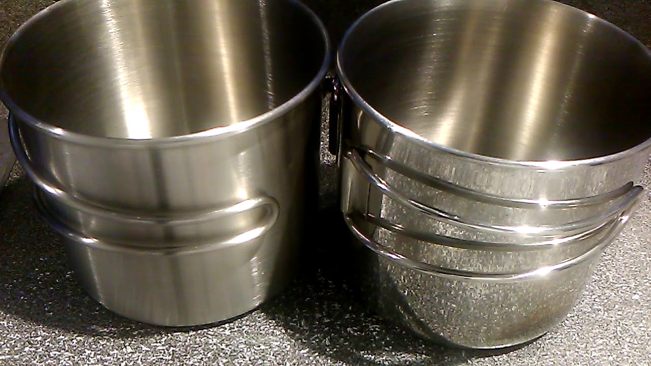 GHB/BOB: Metal mug for boiling water.