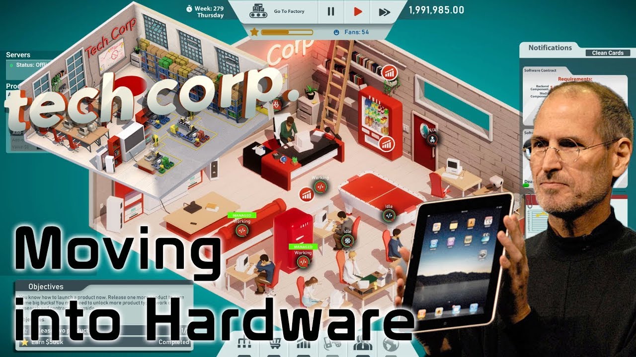 Tech Corp. - Moving into Hardware