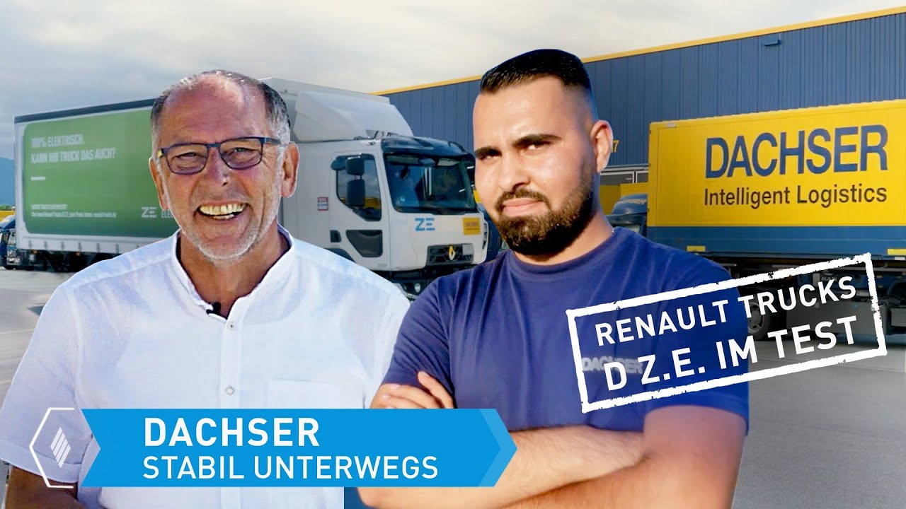 Intensivtest bei Dachser: Der elektrische Renault Trucks D Z.E. | Stabil Unterwegs #1