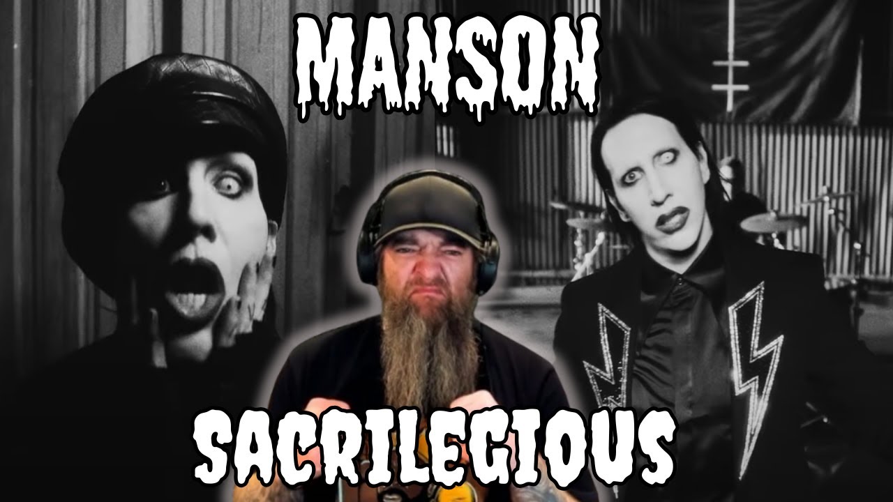 Marilyn Manson - Sacrilegious MUSIC VIDEO REACTION!