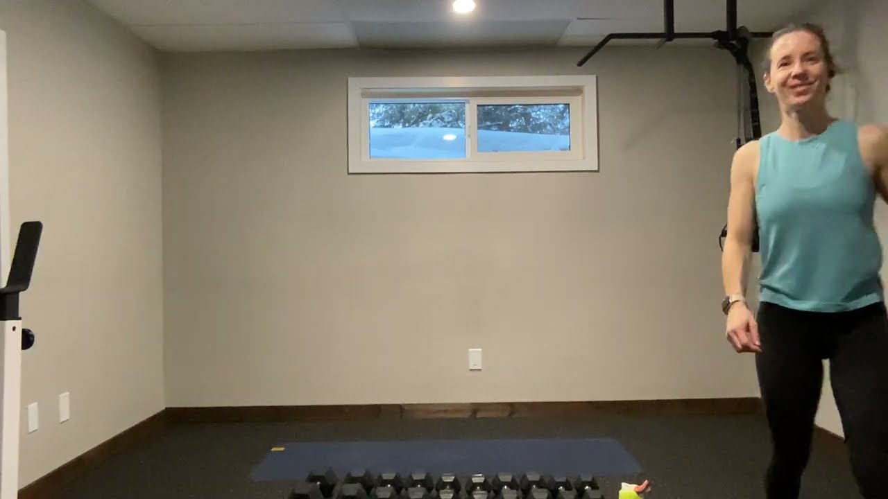 Jan 9 - WO# 4 - 35min Core & Cardio w/ Dumbbells 