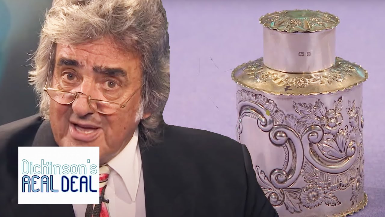 MAGNIFICIENT 1901 Silver Tea Caddy | Dickinson's Real Deal | S08 E59 | HomeStyle