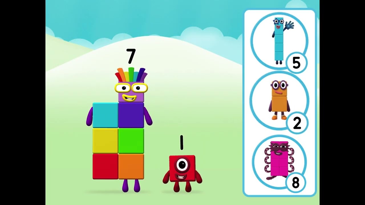 Numberblocks Hide And Seek Gameplay