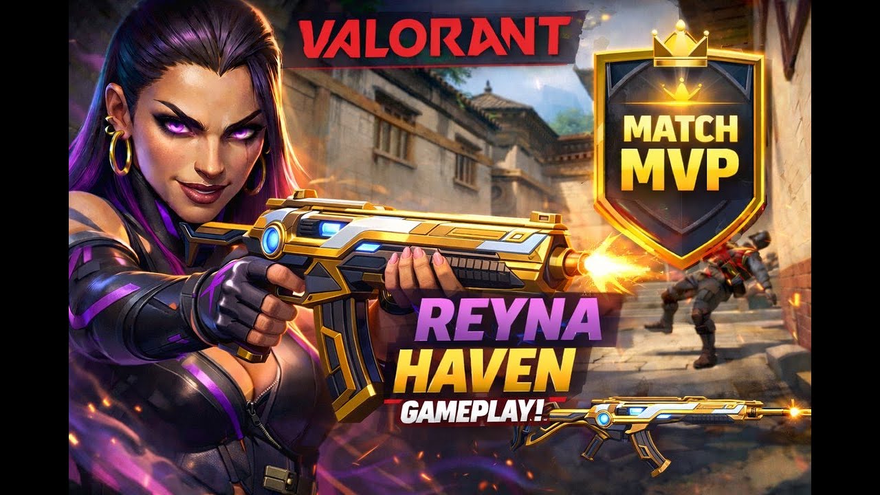 Match MVP (30 kills) 🔥 Competetive | Reyna Main | Valorant
