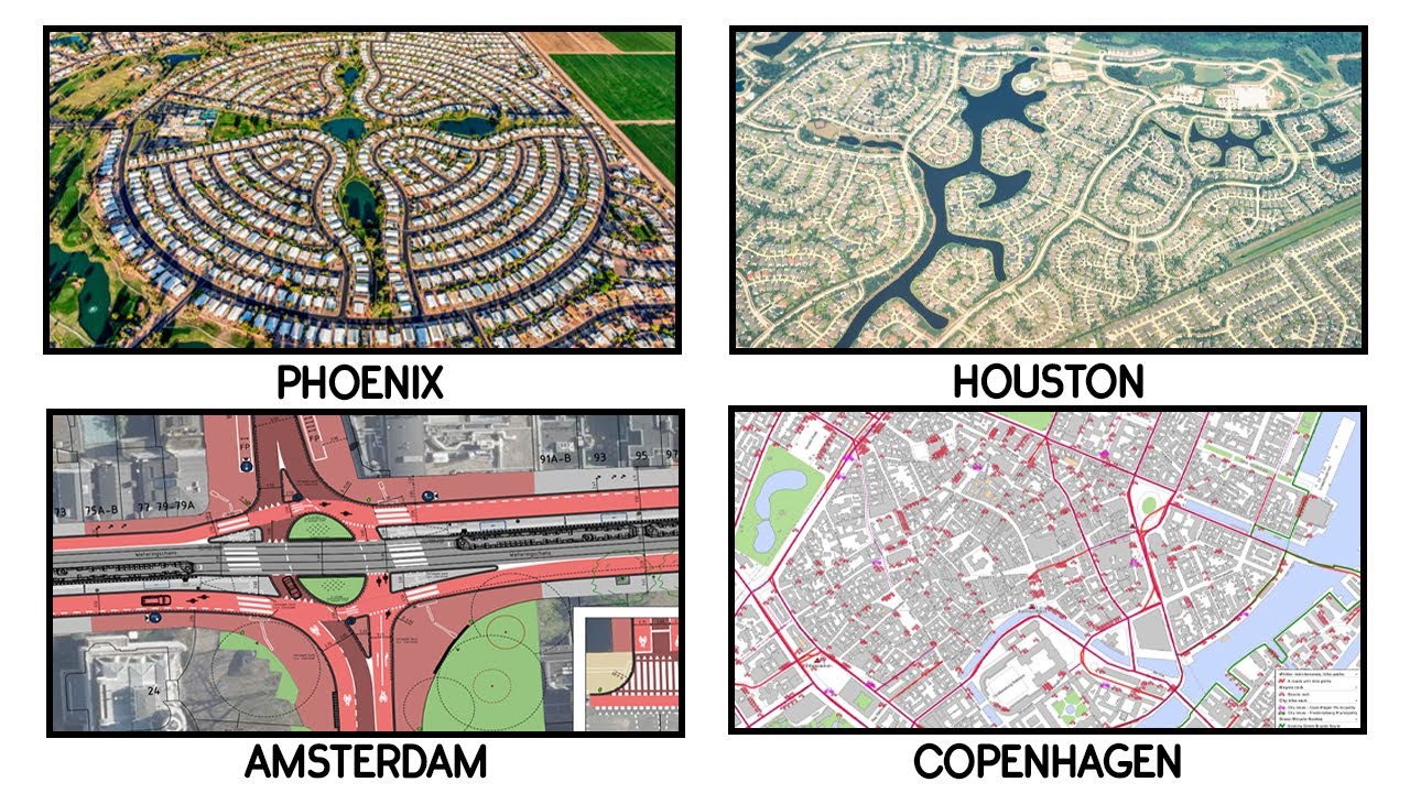 Cities Designed for Cars vs  Cities Designed for People