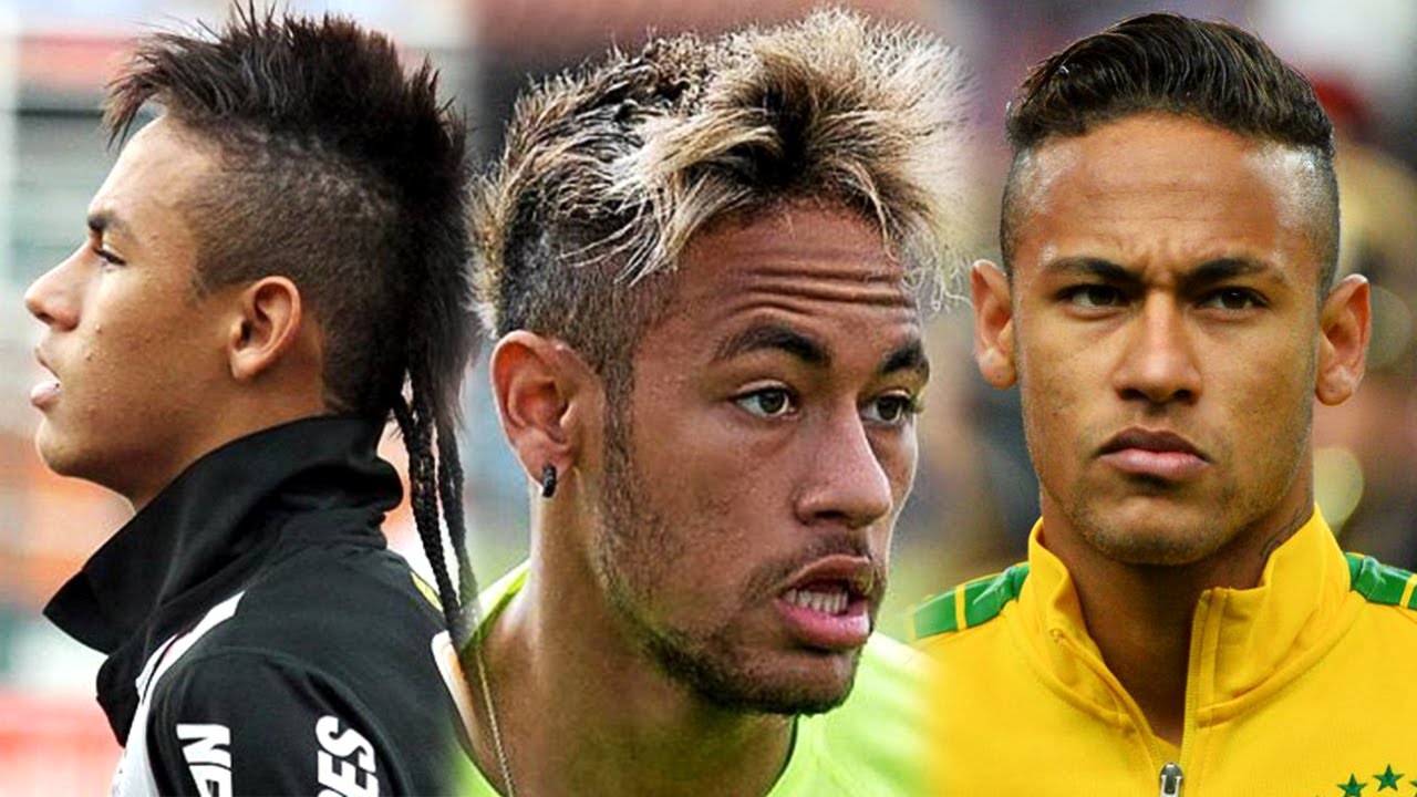 A EVOLUÇÃO DOS CORTES DE CABELO DO NEYMAR!!! (DE 2008 ATÉ 2016)