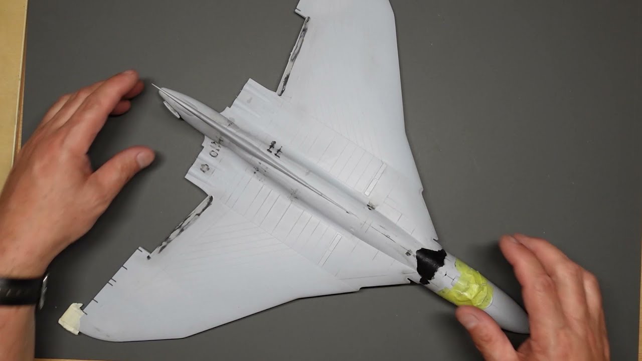 Airfix 1/72 Vulcan, my opinions on build sequence..