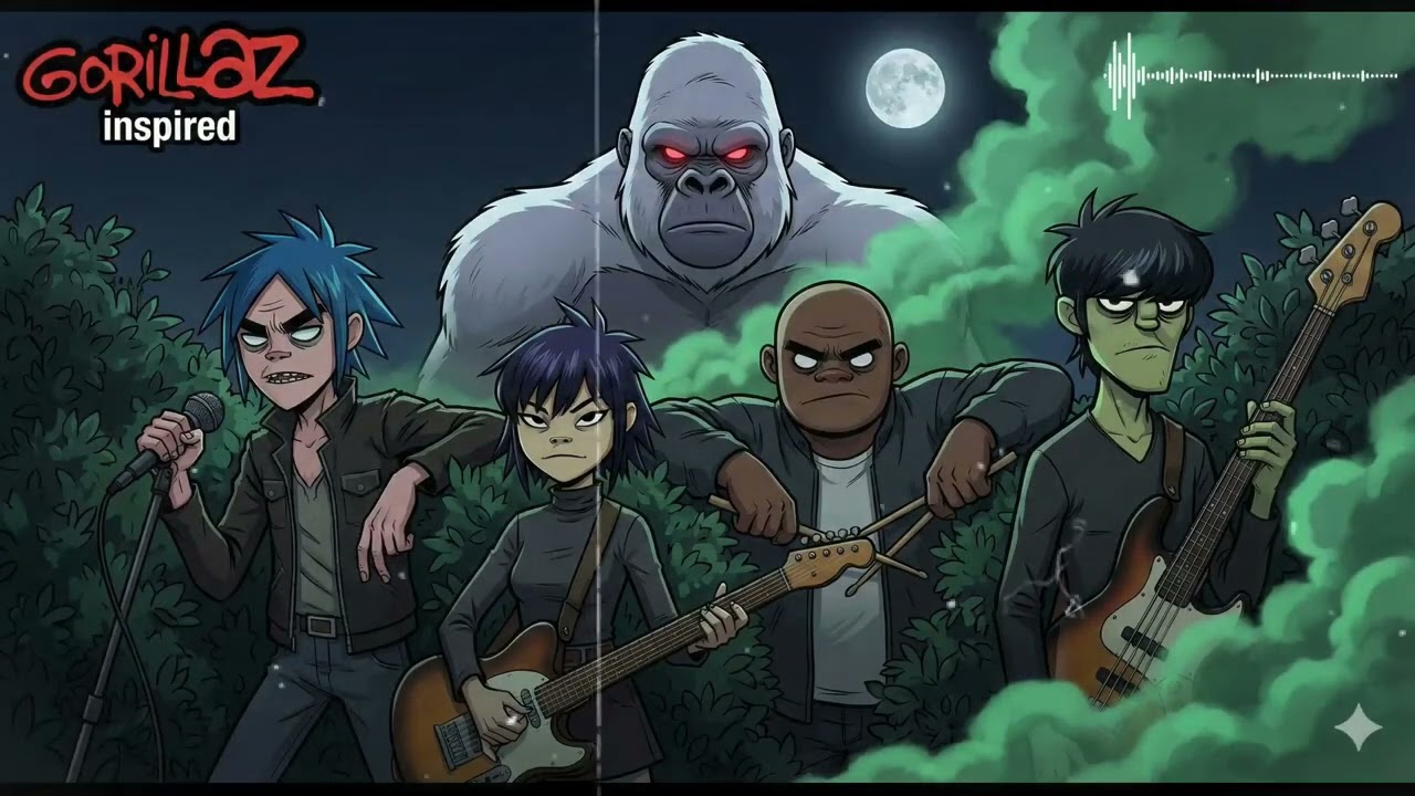 Kill Bill [UNDERGROUND] – Psycho Album REBOUND – Gorillaz Inspired AI Remix | Trip-Hop, Alt Hip-Hop