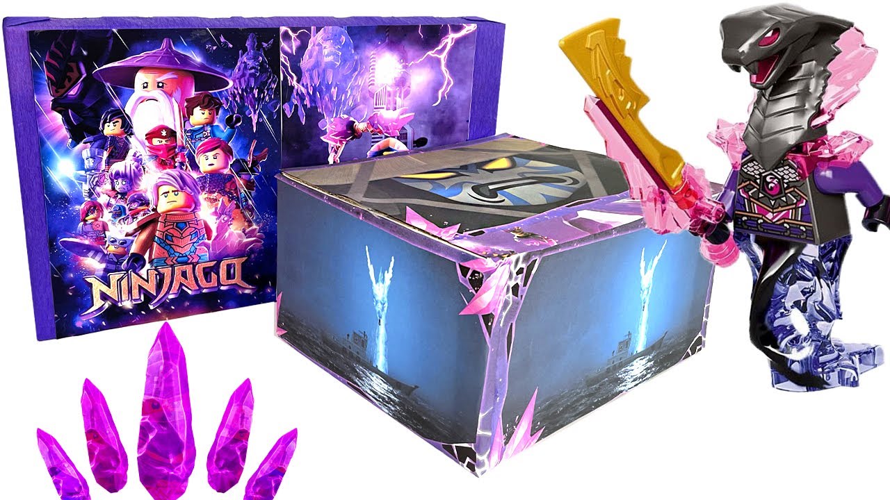 LEGO Ninjago Crystalized Too Much Purple | DIY