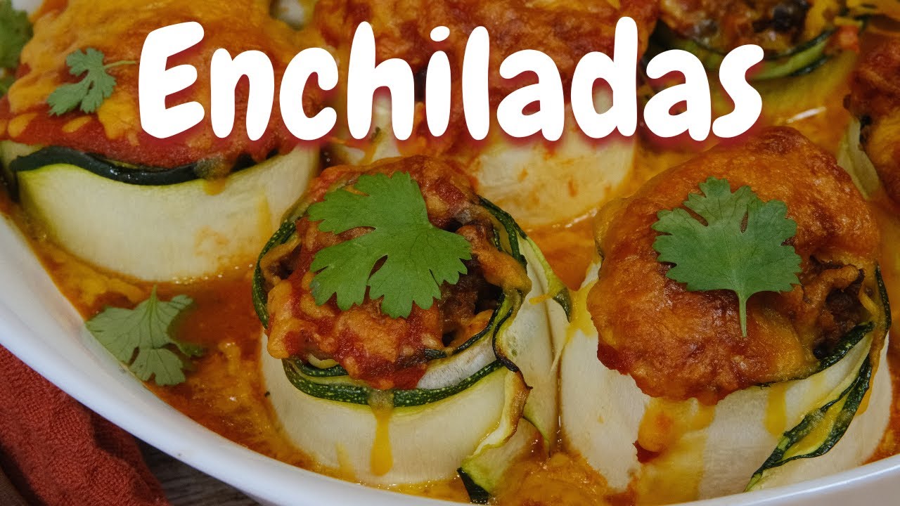 Enchiladas de abobrinha ao forno: Receita Mexicana deliciosa!