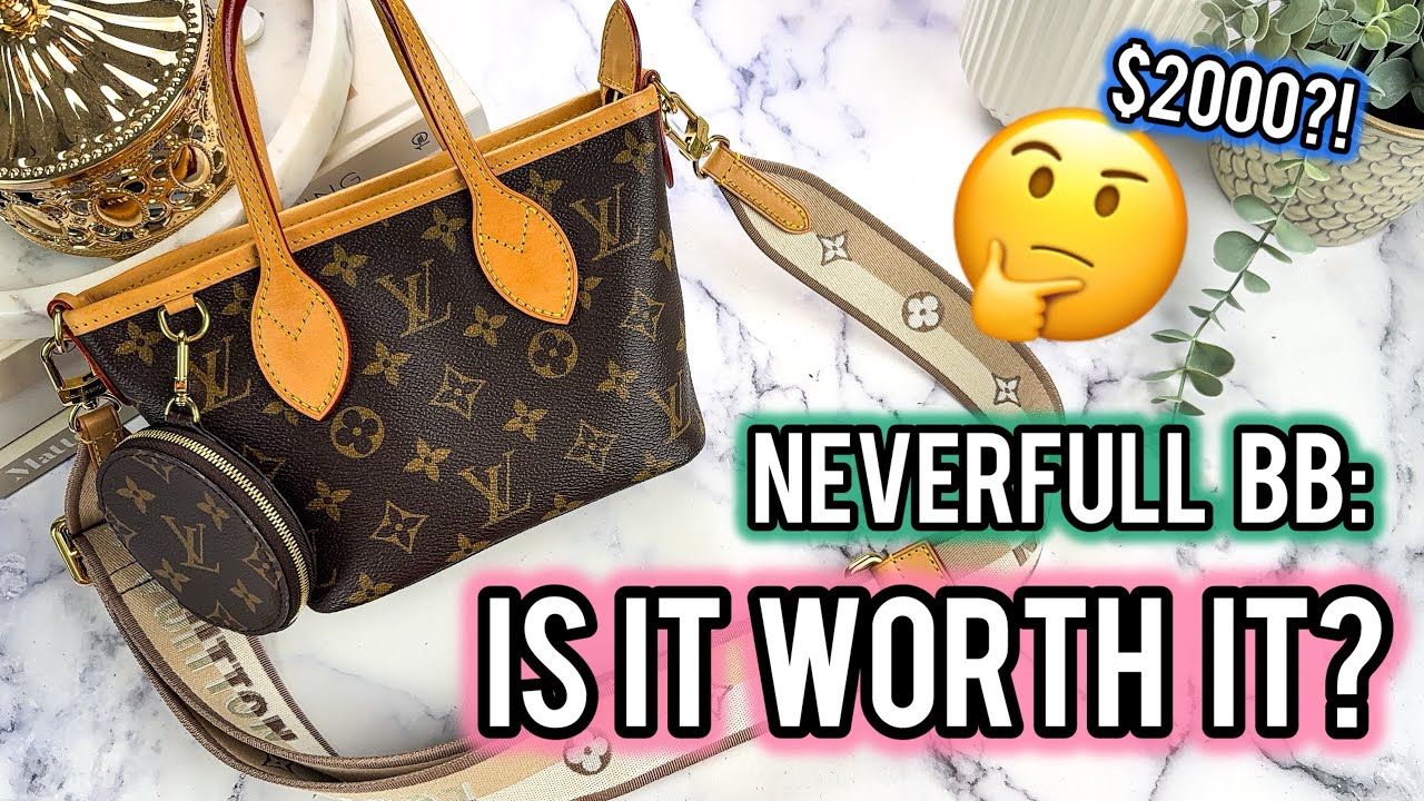 A NEVERFULL I ACTUALLY LIKE?👀🧐 Neverfull BB bag review (what fits, size comparisons, pros & cons)💗💗