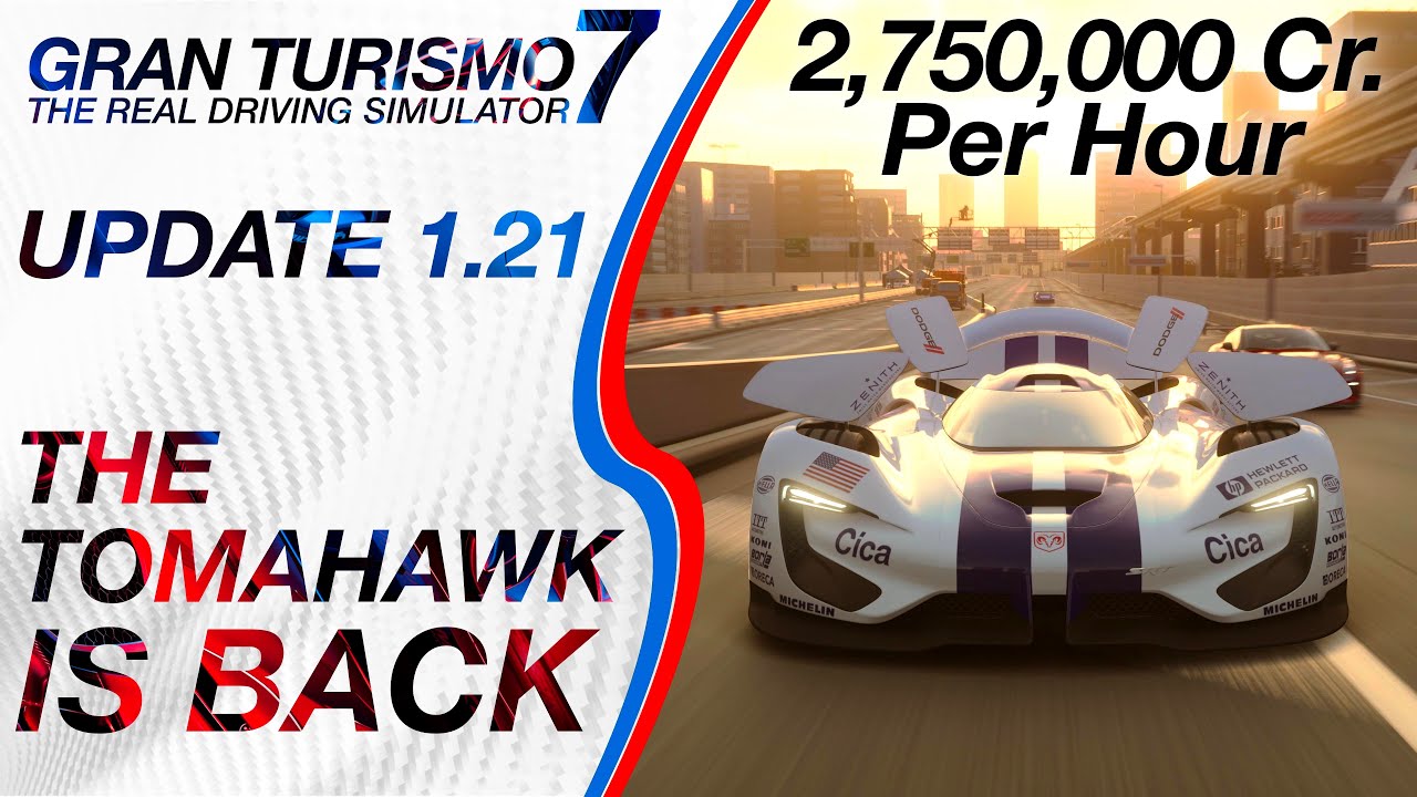 Gran Turismo 7 - New Tomahawk 600pp Glitch Update 1.21 (GT7 Fastest Money Grind Method)￼