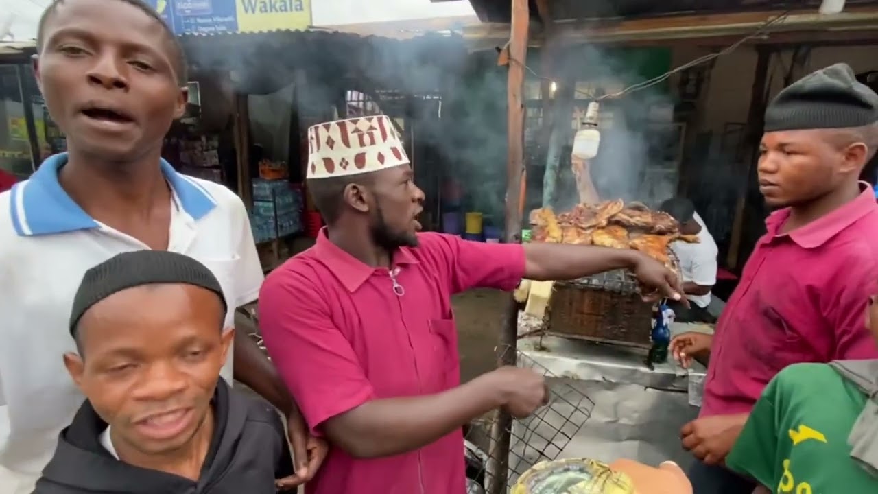 Mombo centre kwenye kuchoma nyama