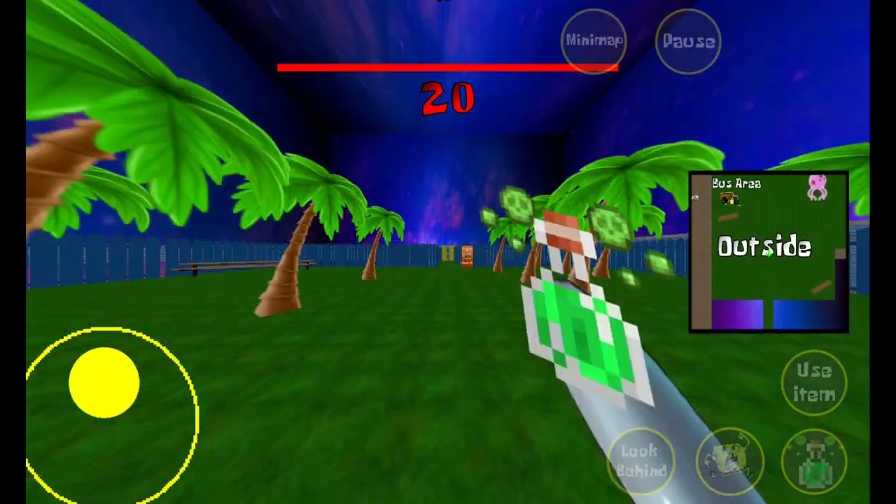 spongebob schoolhouse remastered Glitch mode boss fight 
