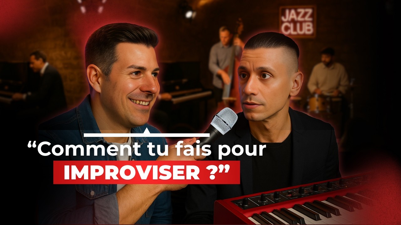 J'ai demandé à des MUSICIENS JAZZ : Comment faites-vous pour improviser et vous sentir libre ?
